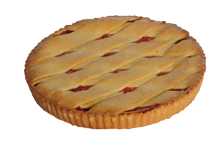 Apple, Rhubarb and Raspberry Tart